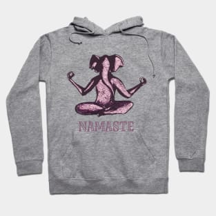 Yoga Elephant Namaste Hoodie